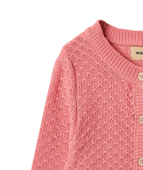 Preview: Wheat Knit Cardigan Magnella soft pink
